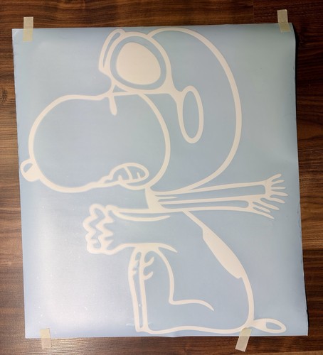 Snoopy baron auto aufkleber - snoopy,