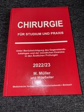 Chirurgie: Für Studium und Praxis - 2022/23 von Müller, ... | Buch | Zustand Top
