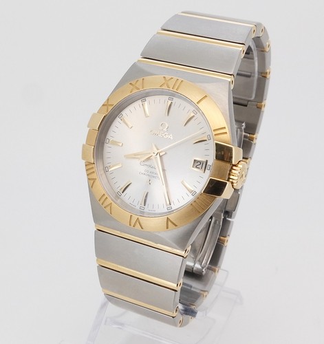 Omega constellation stahl - omega, stahl/gold