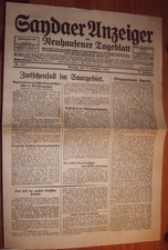 Sayda Neuhausen Zeitung