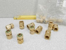 15x WSKDS 13A  Kupplungsdose für Schlauch  1/2"  Messing mit Wasserstop  inkl19%