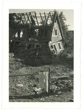 Orig. Foto zerstörtes