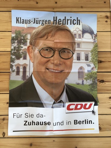 Cdu wahlplakat 2002 - wahlplakat,