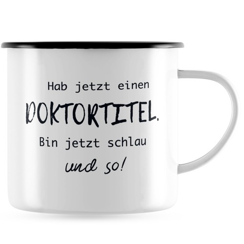 Hab jetzt einen doktortitel - einen,