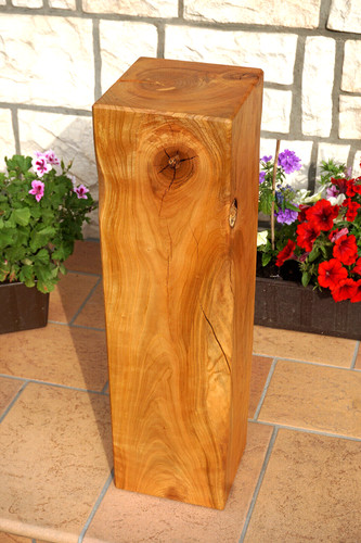 Dekosäule holzsäule - dekosäule,