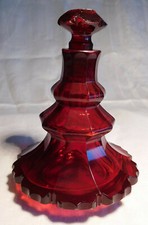 Rubinglas Flakon kl. Karaffe