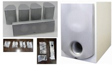 ELAC Cinema 5.1 Surround Heimkino-Set, 4 x SAT + XL Center + Aktiv-ESP-Subwoofer