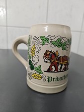 Bierkrug Krug 0,5l Privatbrauerei Scherdel Hof Franken Bayern