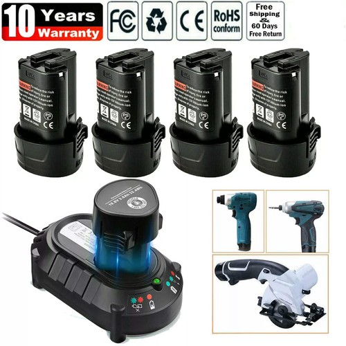 Für makita 6ah bl1013 - 2x,
