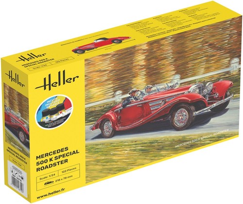Heller mercedes 500k special - mercedes,