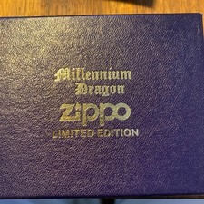 Zippo Millennium Dragon Silver Limited Edition Sammelnummer 0392