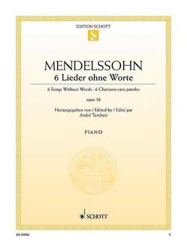Lieder ohne worte - ohne, op.