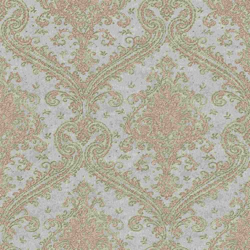 Vliestapete barock blau 420531 - barock,