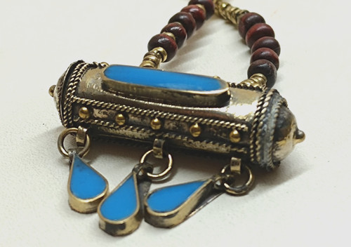 Tribal halskette vintage - tribal,