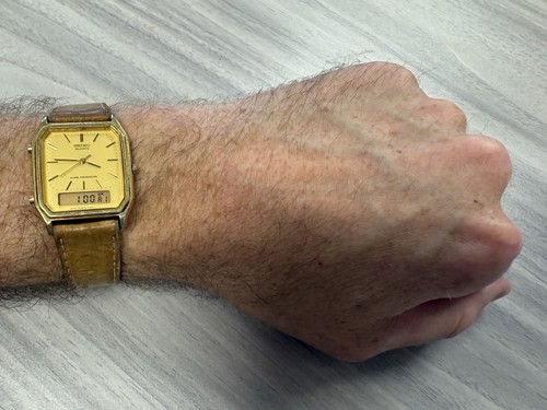 Vintage seiko quartz alarm - vintage,