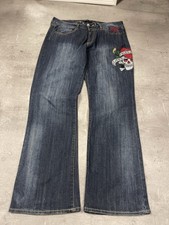 Rare Vintage Ed Hardy Jeans Hose Love Kills Slowly