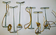 Märklin Spur H0 - 6 x ältere Bahnsteigleuchte a. Hobbyaufgabe - guter Zustand