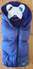 Odenwälder Babynest MUCKI Fußsack - Maxi Cosi Kinderwagen blau lila Gr. L 98cm
