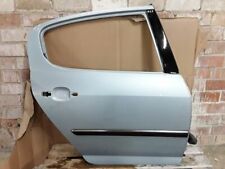 Peugeot 407 Limousine 2004 2.0HDi Hinten Rechts Sky Blau Tür Profil Chrom Diesel
