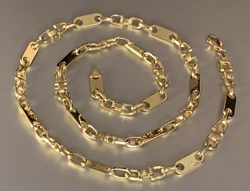 Halskette gold 585 - halskette, 14