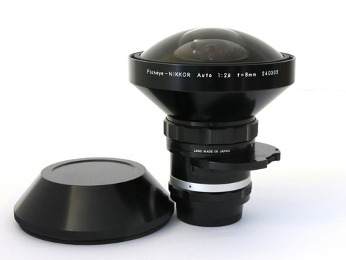 Nikon fisheye nikkor 8mm - mf, fisheye-nikkor