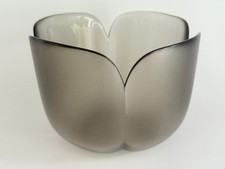 Rosenthal FORM OHNE NAMEN Rauchglas SCHALE 16 cm  ungenutzt Vintage 