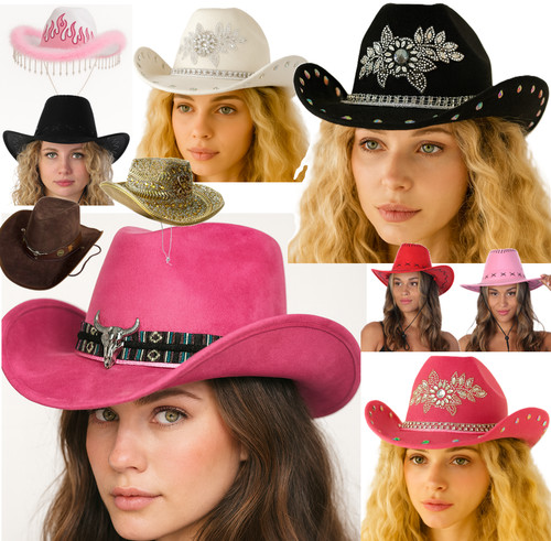 Damen cowgirl hüte western - damen,