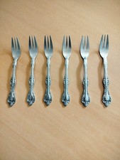 6 Vintage Kuchengabeln IIC