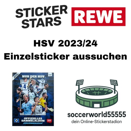 Rewe hsv sticker 2023 - rewe,