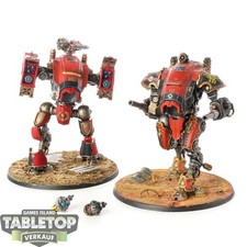Imperial Knights - 2 x Armiger - bemalt