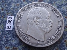 Preußen 5 Mark 1876 C Silber