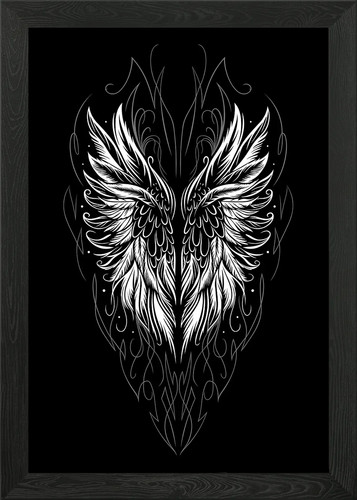 Engelsflügel tattoo design - tattoo,