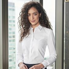 Damen Bluse Klassisch Langarm