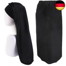 1 Stück Satin Schlafhaube,Lange Satin Haarhaube,Schlafhaube Seide Lange