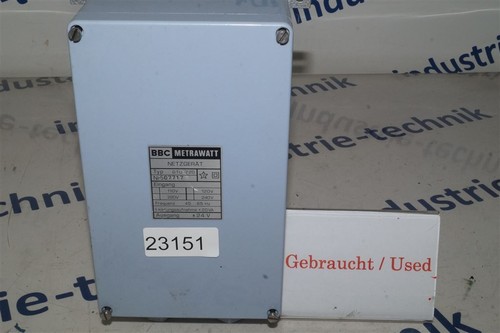 Bbc metrawatt netzgerät - bbc,