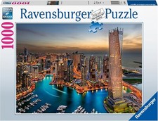 Ravensburger Puzzle 88904 Dubai Marina 1000 Teile 14+ RAR