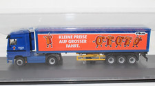 hg4603, Alter Exclusiv Werbetruck MB Mercedes Benz Plus kleine Preise PC OVP H0