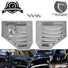 Side Vent Cover Chrome Hood