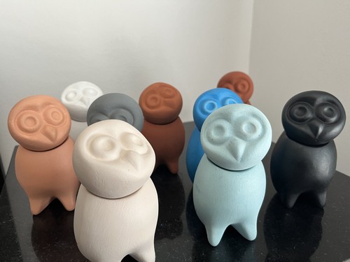 Die kleine eule drehbarer - ,