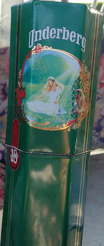 Underberg werbe blechdose - underberg, werbe-blechdose