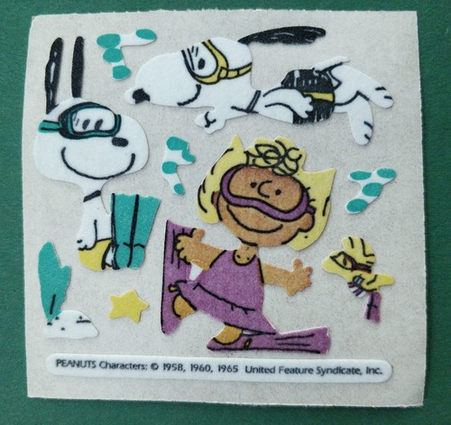 Fuzzy stoffsticker snoopy - 🥜fuzzy,