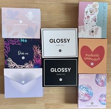 Glossybox Karton 8 Stück Leere Boxen für Luxusproben Geschenkbox Ohne Inhalt