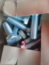 DIN 933 Sechskantschraube Güte 10.9 galv. verzinkt M6/M8/M10/M12/M16/M18/M20/M30