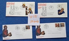4 Erstagsbriefe Weihnachten 1978 + 1979 von BRD-Bonn und Berlin