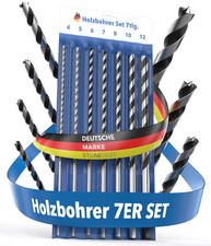 7tlg Holzbohrer Set lang