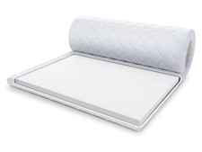 FDM Kaltschaum Topper 160x200cm 5cm Matratzenauflage orthopädisch antiallergisch