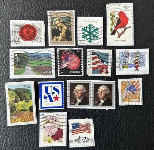 Konvolut briefmarken usa - 15,