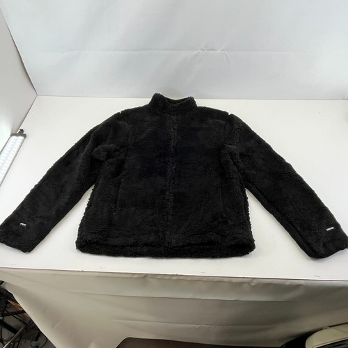 Drop dead schwarze fleecejacke - drop,