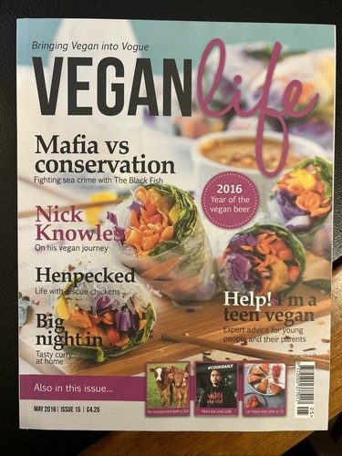 Vegan life magazine - vegan,