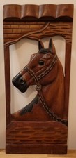 Holz Bild PFERDEKOPF